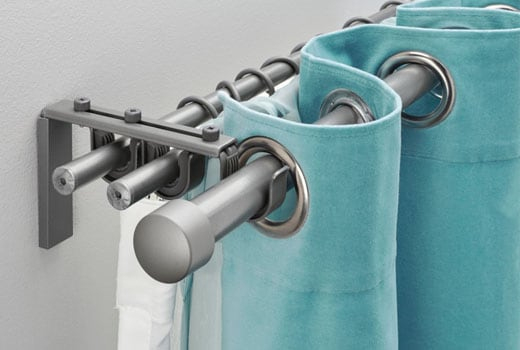Tringles À Rideaux – Ikea tout Tringle Rideau Fenetre Arrondie