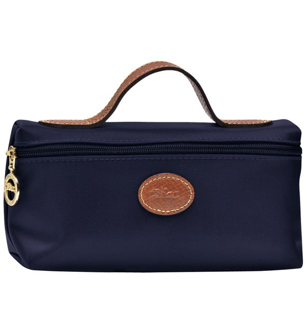 Trousse Cosmétiques Le Pliage Longchamp En Bleu – Galeries dedans Trousse De Toilette Homme Longchamp