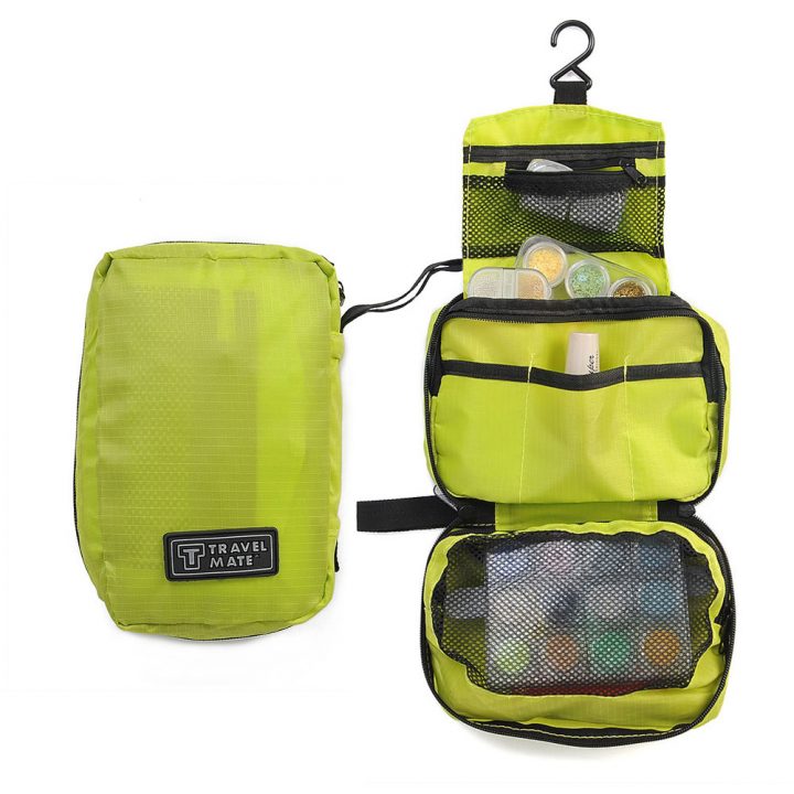 Trousse De Toilette À Suspendre Travel Mate – Vert avec Modele Trousse De Toilette