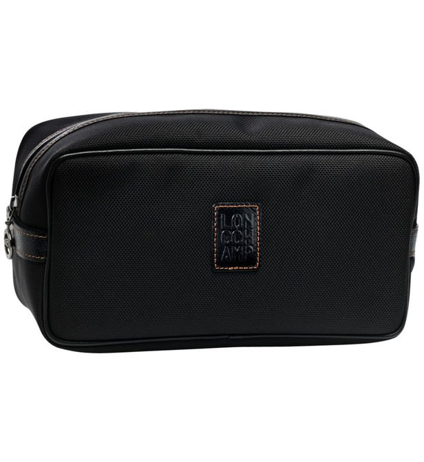 Trousse De Toilette Boxford Longchamp En Noir – Galeries dedans Longchamp Trousse De Toilette