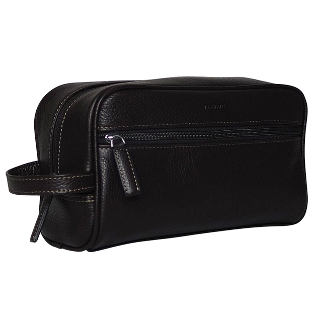 Trousse De Toilette Cuir Marron Katana intérieur Trousse De Toilette Cuir Homme