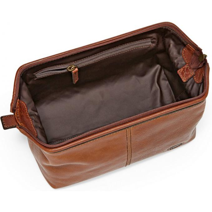 Trousse De Toilette Estate Homme Fossil – Maroquinerie encequiconcerne Trousse De Toilette Cuir Homme