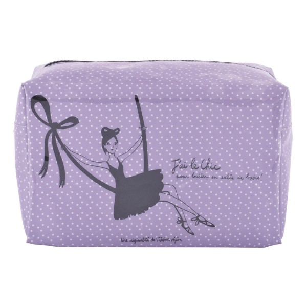 Trousse De Toilette Femme Violette – Trousse De Toilette destiné Trousse De Toilette Derrière La Porte