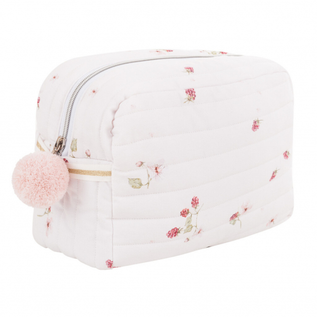 Trousse De Toilette Grand Format En Coton Imperméable serapportantà Trousse Toilette Nouveau Né