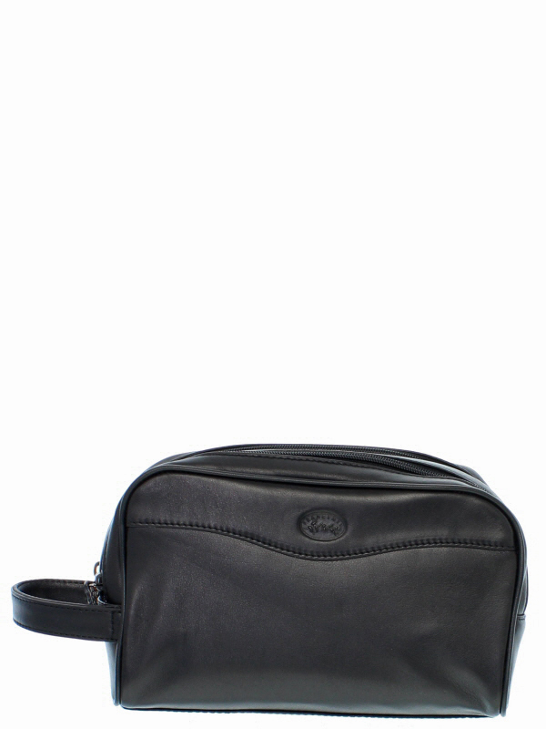 Trousse De Toilette Homme Francinel Noir, Achat Vente De dedans Trousse De Toilette Cuir Homme