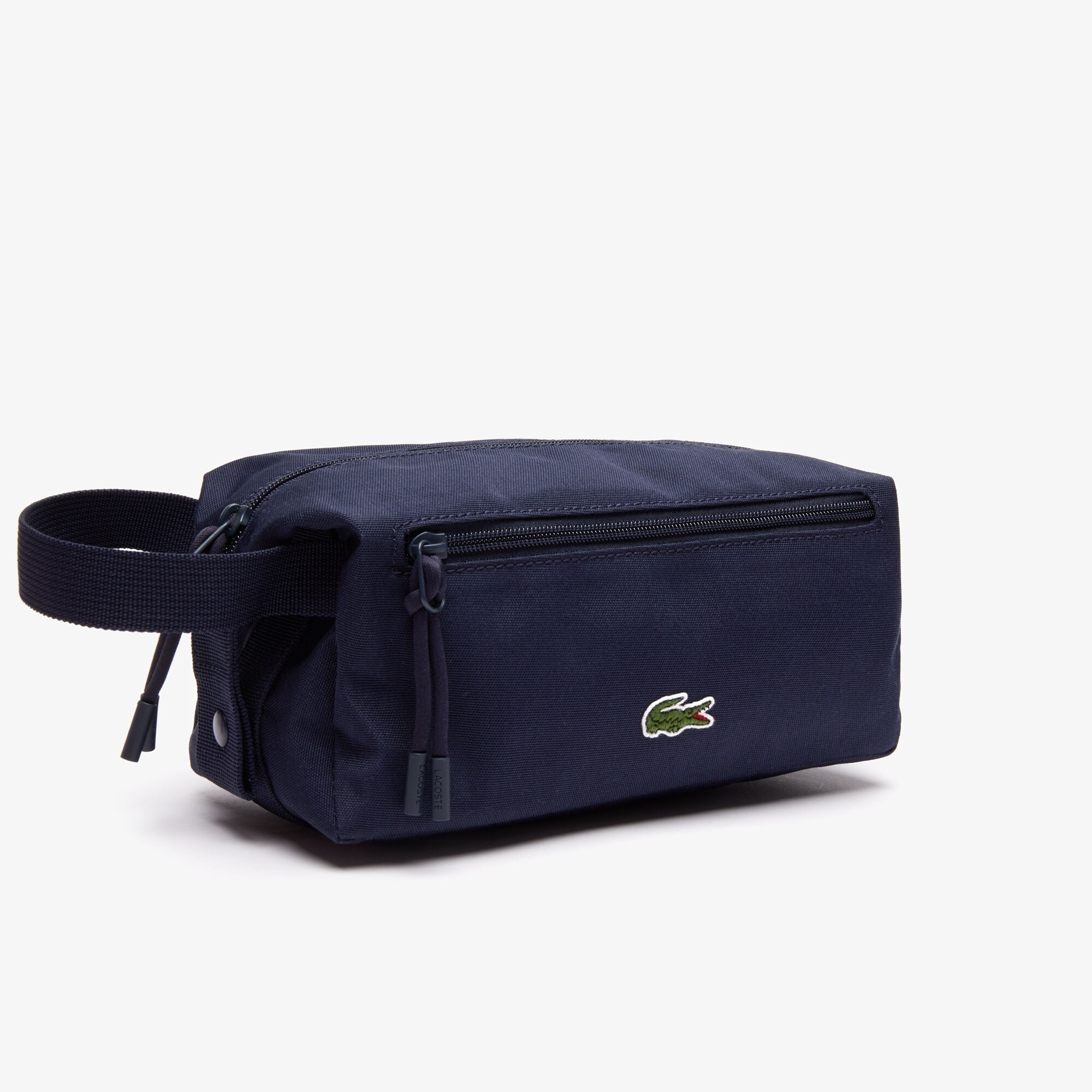 Trousse De Toilette Néocroc En Toile Unie | Lacoste encequiconcerne Trousse De Toilette Homme Lacoste