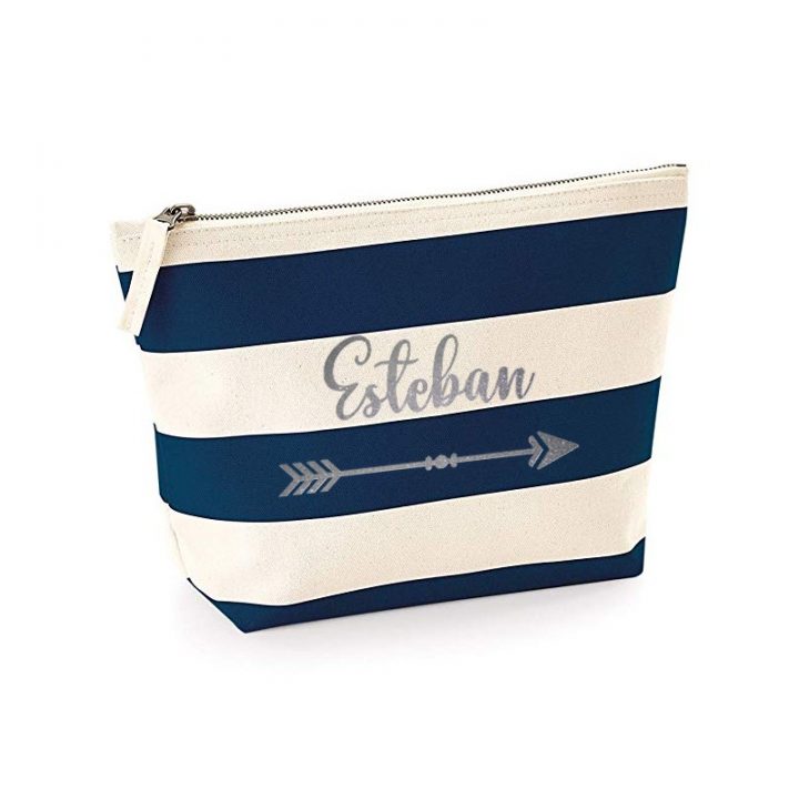 Trousse De Toilette Personnalisée Prénom – Modèle Garçon concernant Modele Trousse De Toilette