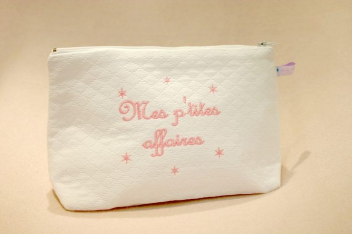 Trousse De Toilette Petit Modèle "Mes P'Tites Affaires à Trousse De Toilette Pour Bébé