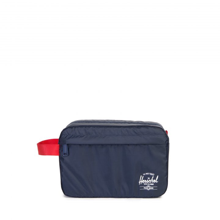 Trousse De Toilette Toiletry Bag 3 Litres Navy Red Bleu encequiconcerne Trousse De Toilette Bagage À Main