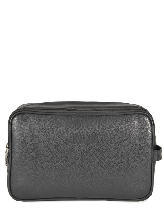 Trousses De Toilette Longchamp 1005021 Noir Nickel encequiconcerne Trousse De Toilette Homme Longchamp