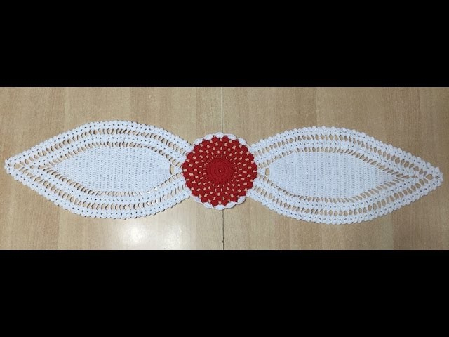 Tuto Chemin De Table Au Crochet 1.2 concernant Chemin De Table Au Crochet