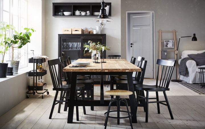 Une Table Qui Réunit, Et Pour Longtemps – Ikea avec Chaise De Salle A Manger Ikea