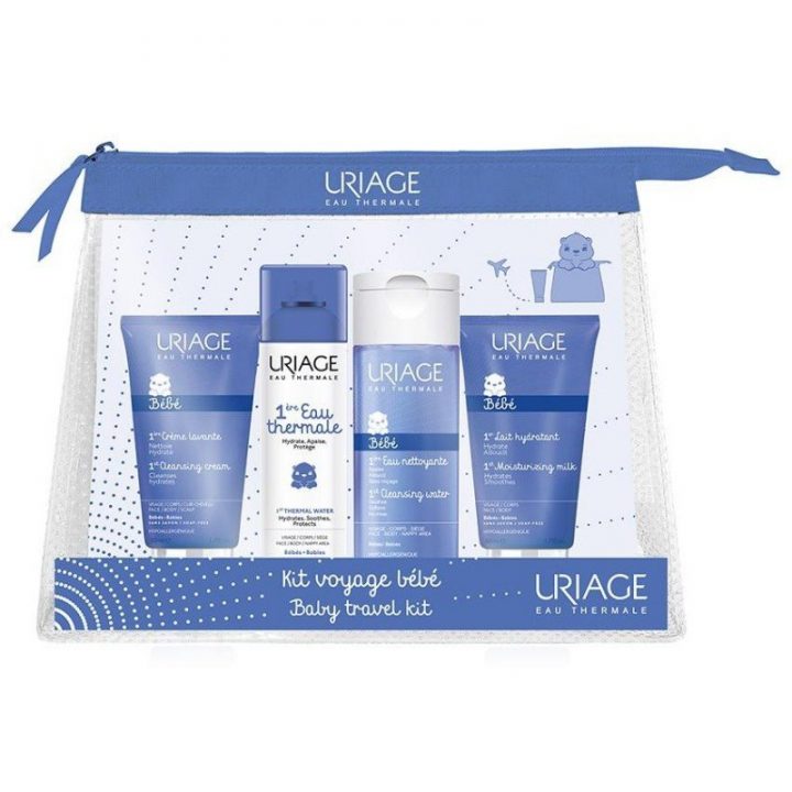 Uriage Bébé Promo Kit Voyage Bébé – Trousse De Toilette Bébé encequiconcerne Kit Toilette Bebe