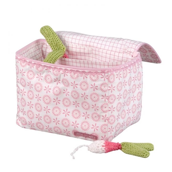 Vanity Bébé À Fleurs Roses Intérieur En Pvc avec Trousse De Toilette Bebe Garcon