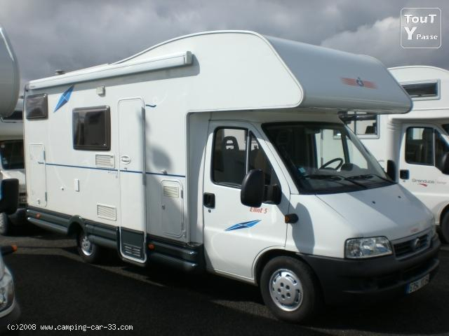 Vend Camping Car Fiat Ducato Ci Elliot 5 2.3 L Jtd Dordogne encequiconcerne Rideau Isotherme Camping Car Fiat Ducato