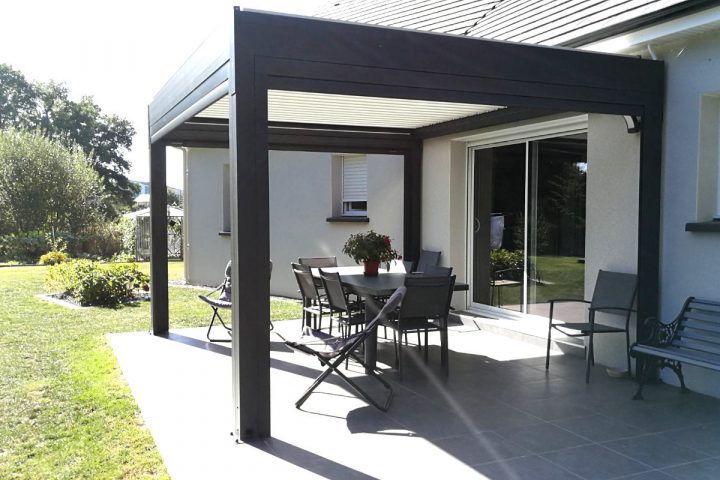 Veranda Bioclimatique Definition – Veranda Et Abri Jardin pour Veranda Rideau Pergola Bioclimatique