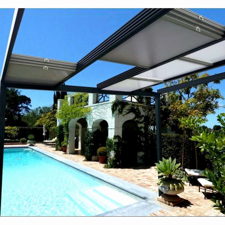 Veranda Bioclimatique En Kit – Veranda Et Abri Jardin à Veranda Rideau Pergola Bioclimatique