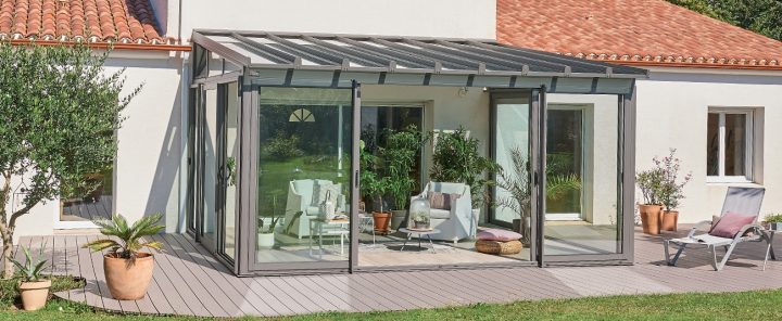 Véranda Collection Architekt – Traditionnel Intemporel encequiconcerne Veranda Rideau Pergola Bioclimatique