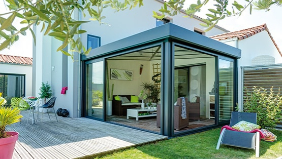 Véranda En Aluminium: Fabrication Sur Mesure - Véranda serapportantà Verandas Rideau Véranda En Aluminium: Fabrication Sur Mesure - Véranda serapportantà Verandas Rideau