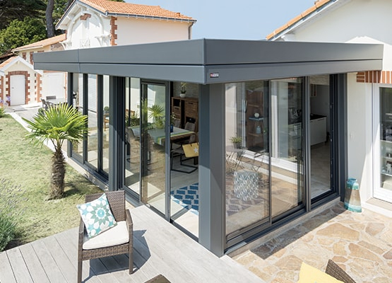 Veranda Rideau Parc Eco 85 – Veranda Et Abri Jardin encequiconcerne Veranda Rideau Yvetot