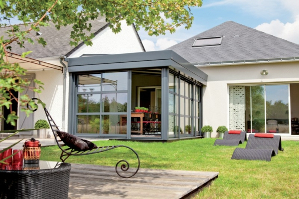 Vérandas De Vos Rêves-35 Idées Fantastiques – Archzine.fr pour Verandas Rideau