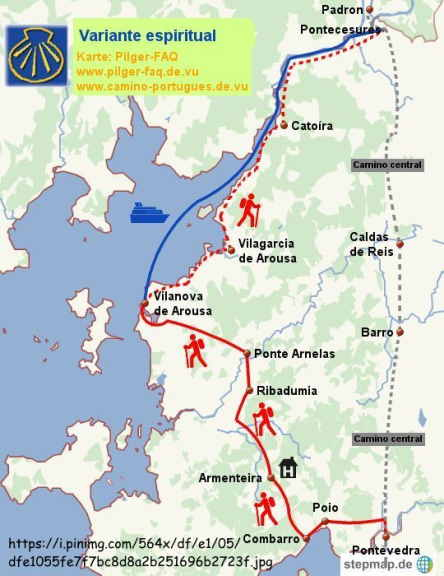 Via De La Plata Portugues Ou Camino Mozarabe Portugais destiné Chemin De Compostelle Au Portugal Itinéraire