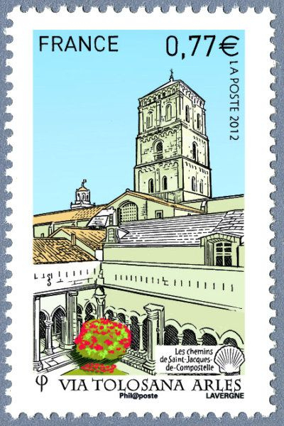 Via Tolosana – Arles Les Chemins De Saint-Jacques-De intérieur Chemin De Compostelle Arles