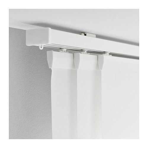 Vidga Rail Pour Rideau, Triple, Blanc | Chambre pour Rideau Pour Tringle A Rail Vidga Rail Pour Rideau, Triple, Blanc | Chambre pour Rideau Pour Tringle A Rail