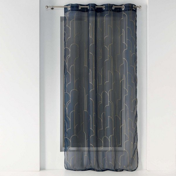 Voilage (140 X 240 Cm) Domea Bleu Marine – Rideau intérieur Rideau Voilage Bleu Marine Voilage (140 X 240 Cm) Domea Bleu Marine – Rideau intérieur Rideau Voilage Bleu Marine