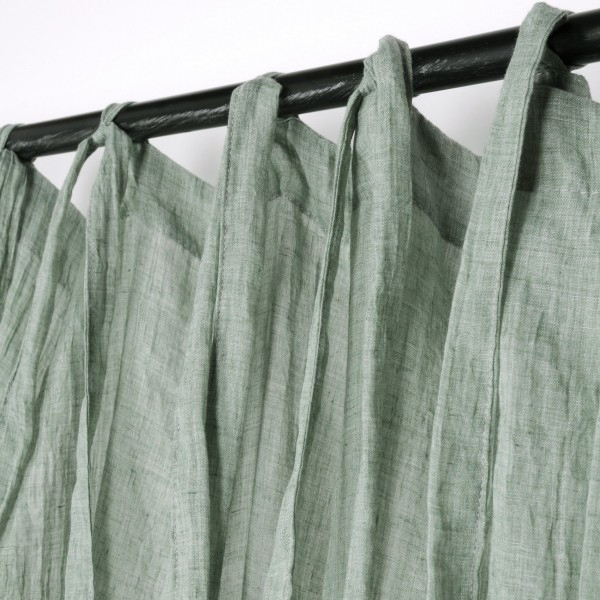 Voilage (140 X 240 Cm) Simeo Vert Amande – Rideau pour Rideaux Vert Amande Voilage (140 X 240 Cm) Simeo Vert Amande – Rideau pour Rideaux Vert Amande