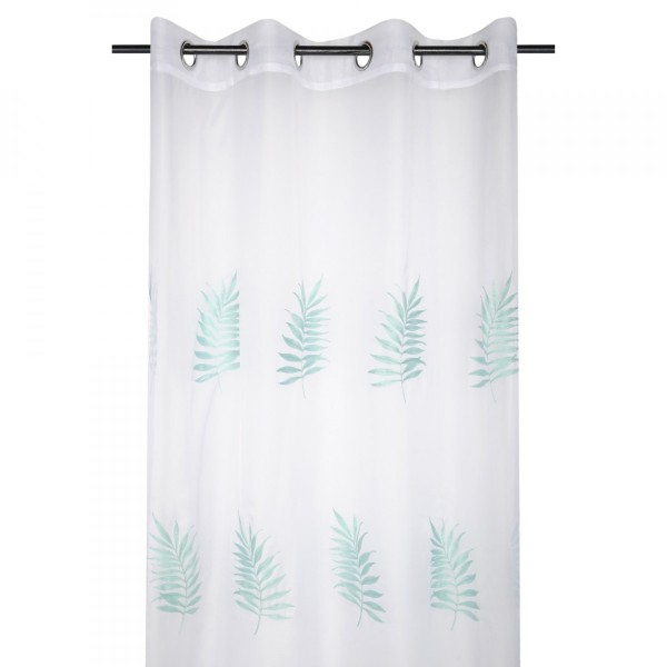 Voilage (140 X 260 Cm) Exolu Vert Amande – Rideau intérieur Rideaux Vert Amande Voilage (140 X 260 Cm) Exolu Vert Amande – Rideau intérieur Rideaux Vert Amande