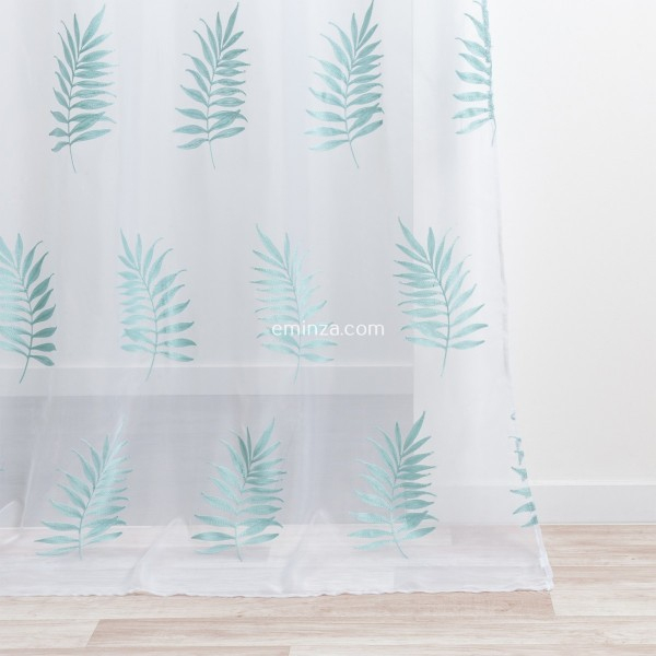 Voilage (140 X 260 Cm) Exolu Vert Amande – Rideau serapportantà Rideaux Vert Amande Voilage (140 X 260 Cm) Exolu Vert Amande – Rideau serapportantà Rideaux Vert Amande