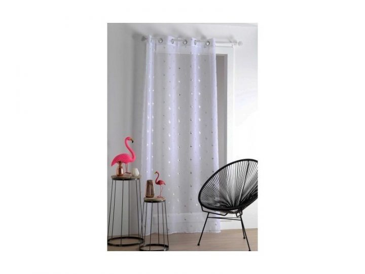Voilage Aux Multiples Flamants Roses 140 X 260 Cm – Vente intérieur Rideau Flamant Rose