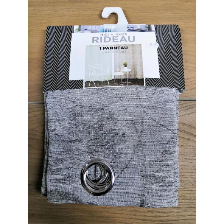 Voilage Jungle 140 X 240 Gris à Rideaux Jungle Voilage Jungle 140 X 240 Gris à Rideaux Jungle