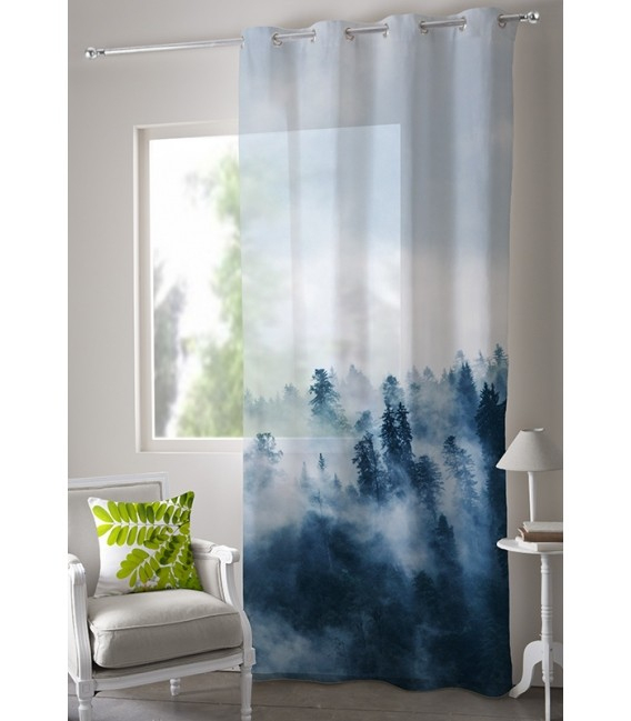 Voilage Personnalisé À Œillets – 140X180 dedans Rideau Occultant 140X180