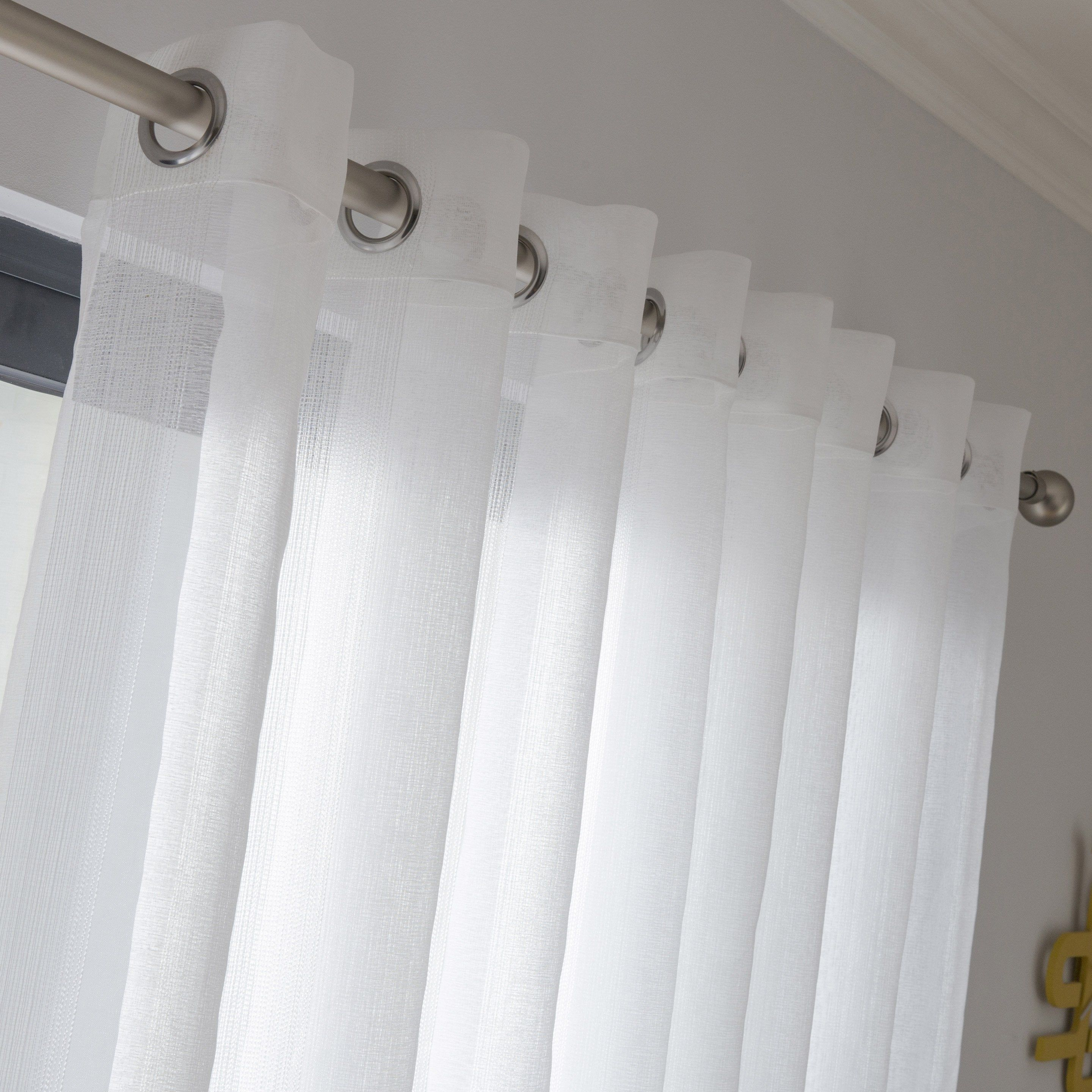 Voilage Tamisant Grande Largeur, Ledis, Blanc, L.300 X H destiné Rideaux Grande Largeur Leroy Merlin Voilage Tamisant Grande Largeur, Ledis, Blanc, L.300 X H destiné Rideaux Grande Largeur Leroy Merlin