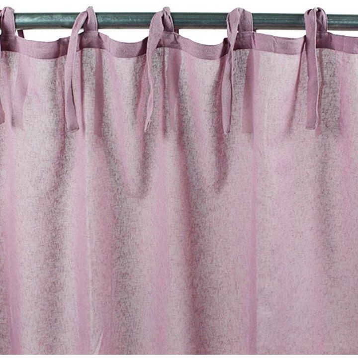 Voilages De La Catégorie Linge De Maison avec Rideau Voilage Couleur Parme