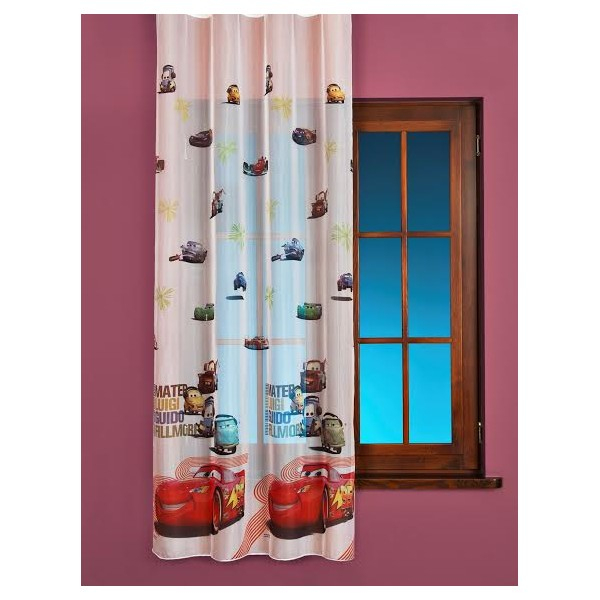 Voilages D'Enfants – "Cars" : Voilage, Largeur 123Cm dedans Rideau Voilage Largeur 160 Voilages D'Enfants – "Cars" : Voilage, Largeur 123Cm dedans Rideau Voilage Largeur 160