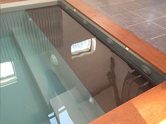 Volet Piscine Sous Banquette à Rideau Piscine Immergé