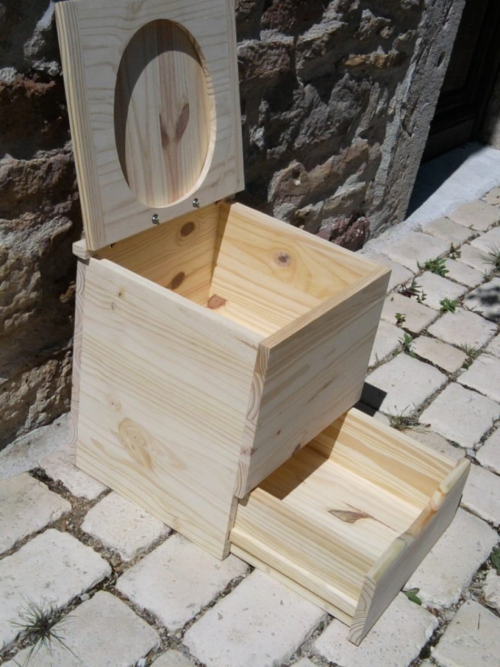 Wc De Camping Toilette Seche Livré Avec Seau Plastique 12 dedans Seau Toilette Seche