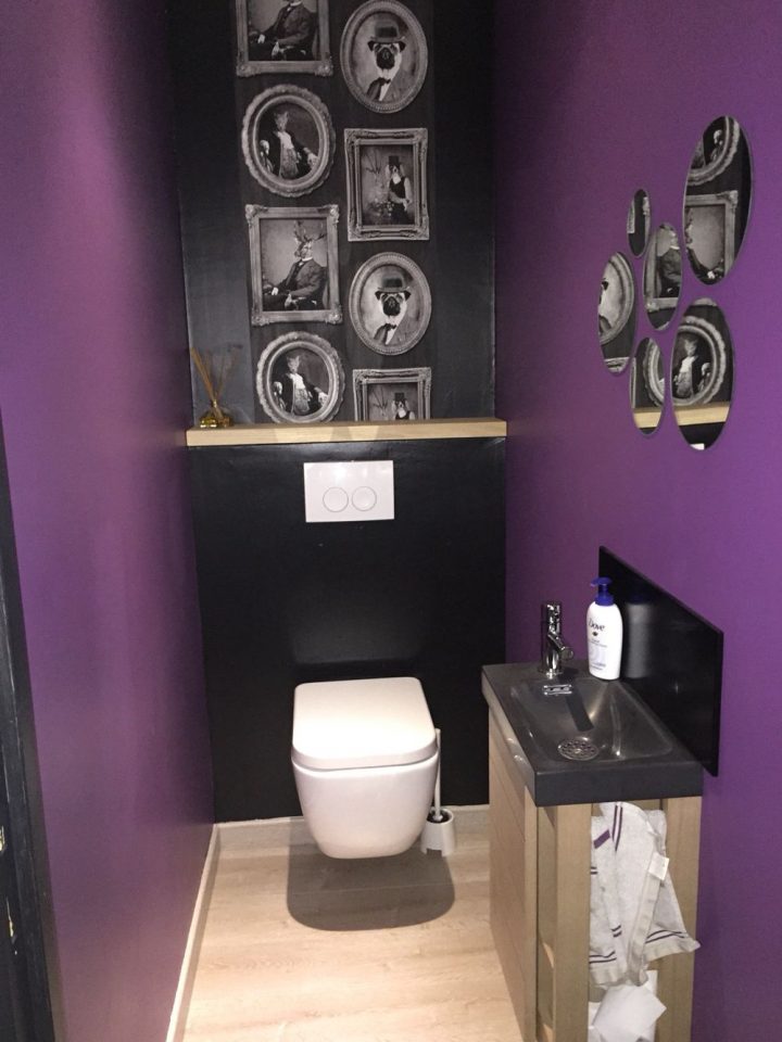 Wc Made In Moi Wc Suspendu Peinture Prune Leroy Merlin intérieur Leroy Merlin Toilettes Wc Made In Moi Wc Suspendu Peinture Prune Leroy Merlin intérieur Leroy Merlin Toilettes