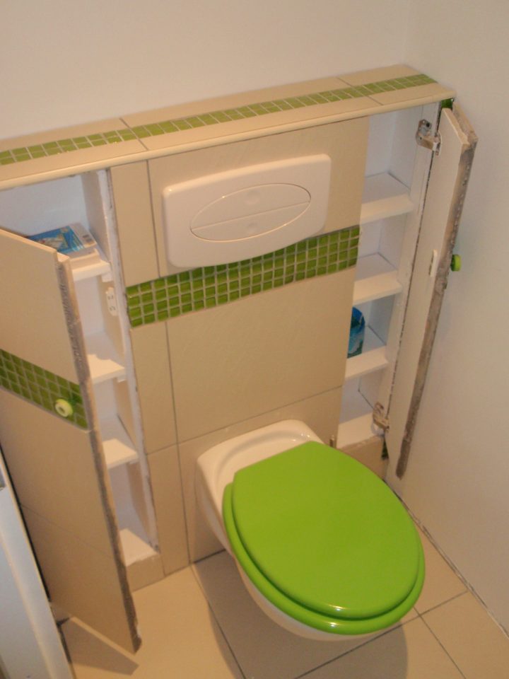 Wc Suspendu | Karkace encequiconcerne Placard Pour Toilette