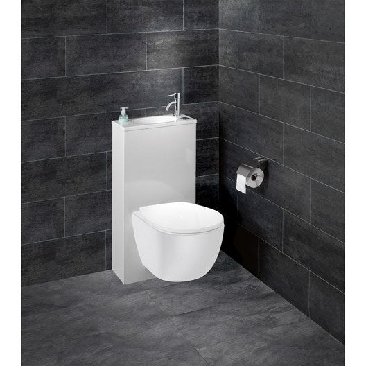 Wc Suspendu – Wc, Abattant Et Lave-Mains – Toilette Au dedans Leroy Merlin Toilettes Wc Suspendu – Wc, Abattant Et Lave-Mains – Toilette Au dedans Leroy Merlin Toilettes