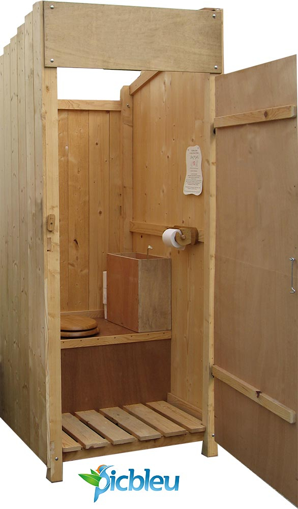 Wc Tlb Toilettes Sèches À Compost Litière Sèche Ou Litière avec Toilette Seche Exterieur