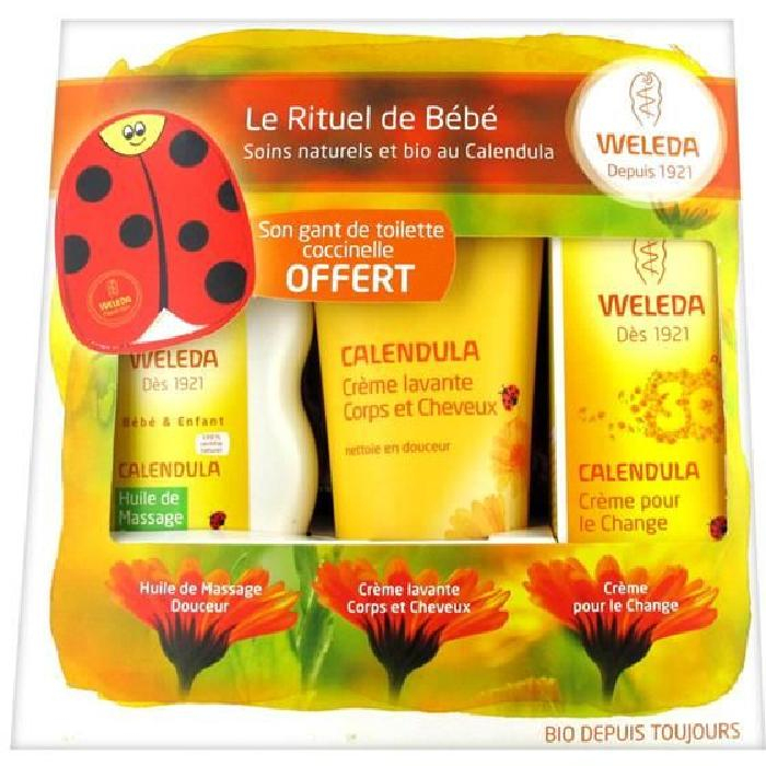 Weleda – Coffret Les Indispensables De Bébé – 3 Soins dedans Produit Toilette Bébé