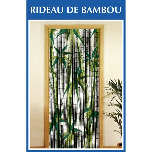 Wenko – Rideau De Porte – Bambou – Bamboo Blanc – Pas Cher intérieur Rideau Porte Bambou