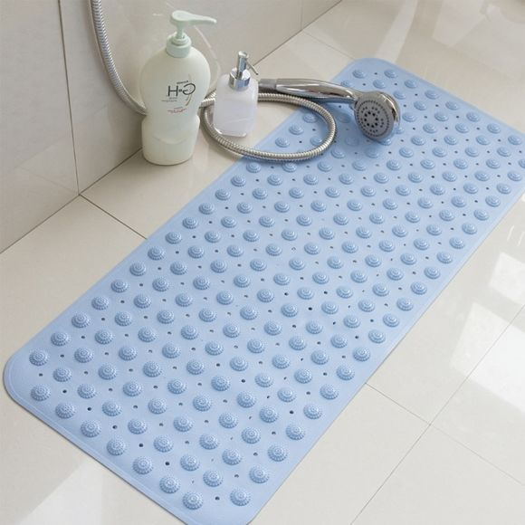 Wewoo – Tapis De Bain Insipide Antidérapant Bleu De De concernant Tapis De Bain Pour Douche Arrondie