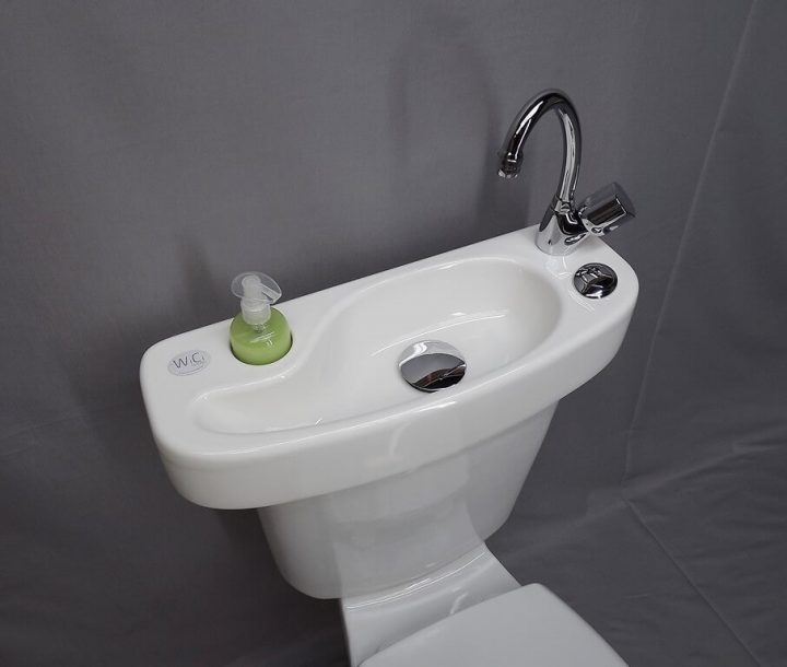 Wici Concept, Wc Lave Mains, Lavabo: Galerie Photos – P2 concernant Toilette Avec Lavabo