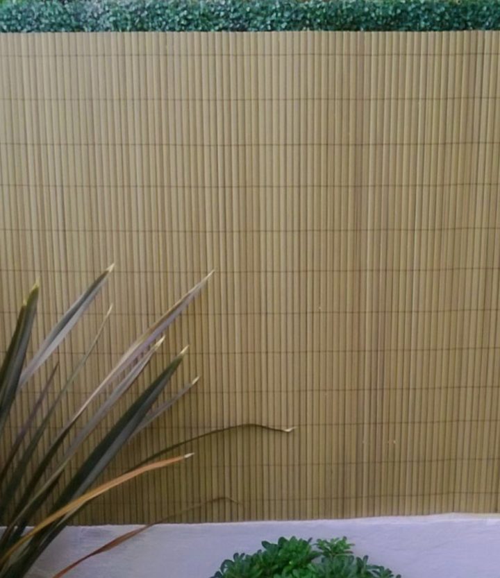 1 Rouleau De Canisse Pvc Bambou Jet7Garden, Occultation concernant Rouleau Jardin Brico Depot