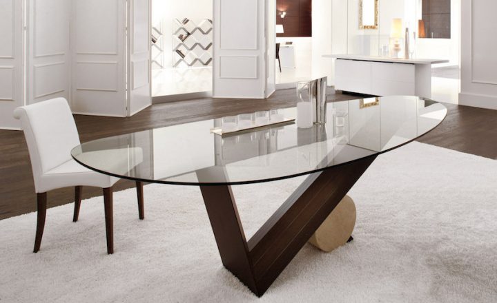 10 Marvelous Modern Glass Dining Tables To Inspire You serapportantà Table Salle À Manger En Verre Extensible